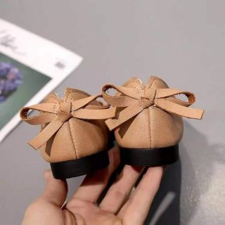 Giày búp bê nơ sau