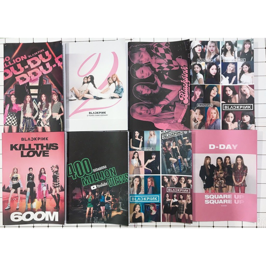 Vở BLACKPINK V3 72trang kẻ ngang cấp 2 17x25cm