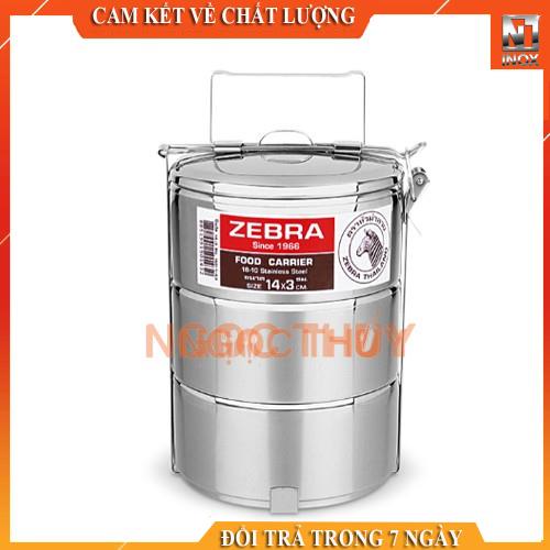 Camen Inox 304 zebra 14cm 3 ngăn zebra Thái Lan- 150143