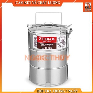 Camen Inox 304 zebra 14cm 3 ngăn zebra Thái Lan- 150143