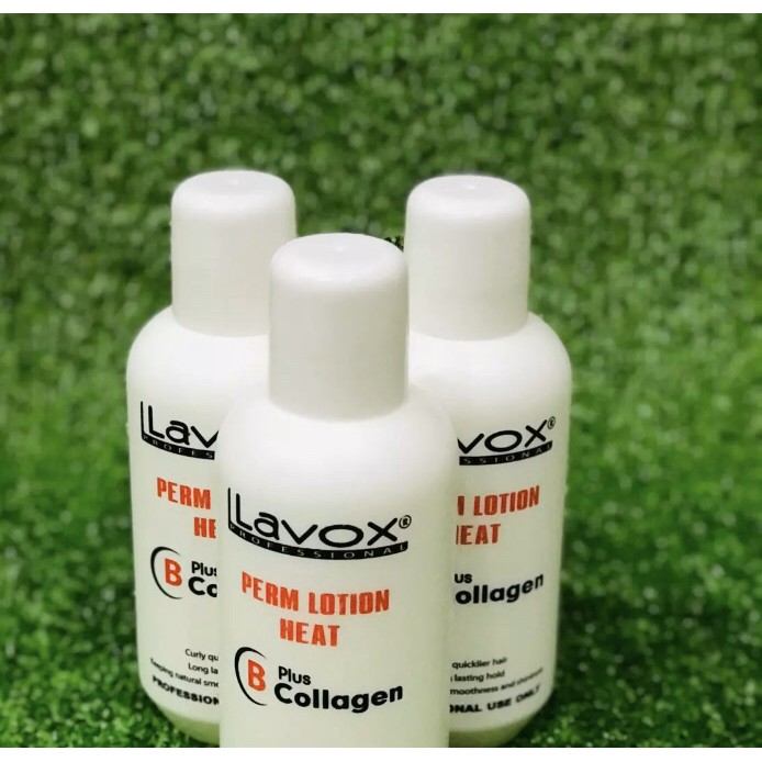 kem uấn tóc  Kem uốn nóng collagen Lavox 500ml*2 chính hãng hàng công ty  uấn mau quăn  giữ nếp lâu  mùi dễ chịu