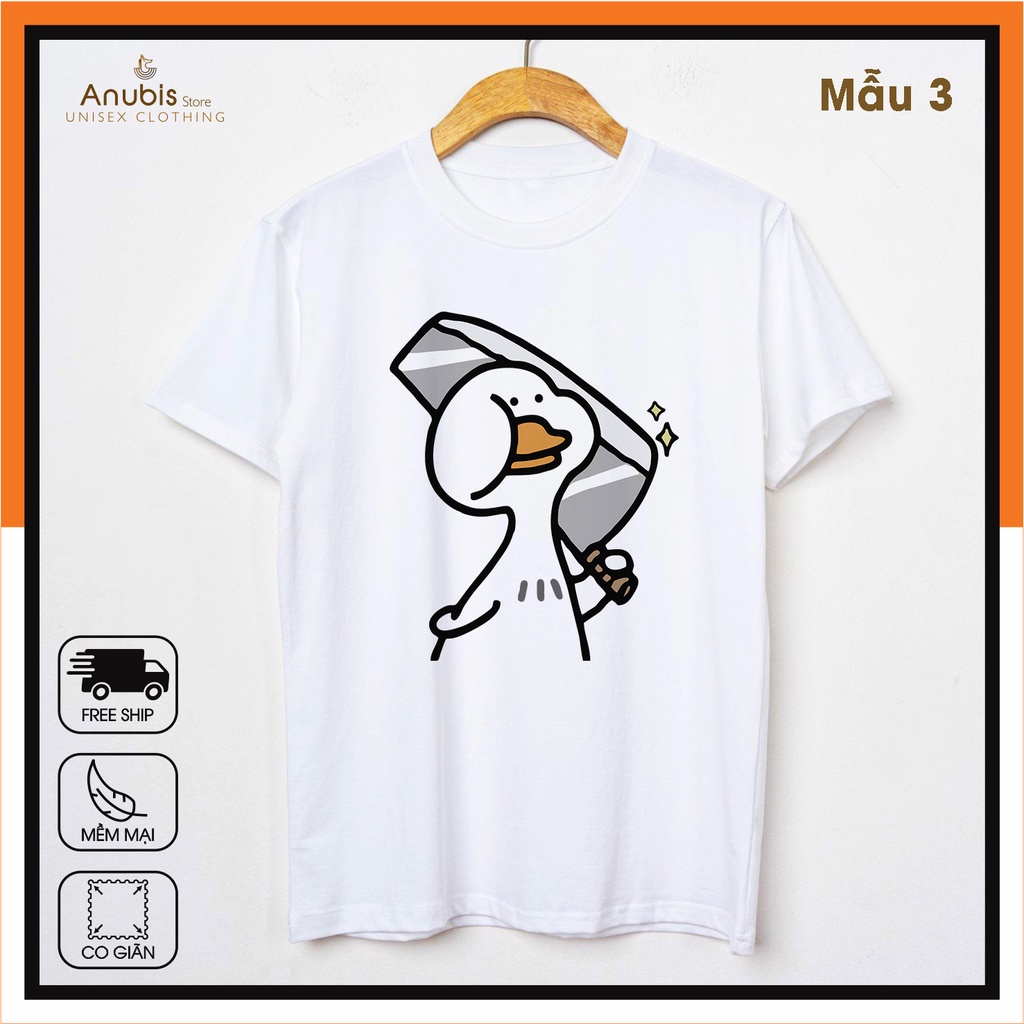 Áo thun Unisex hình Ngỗng Ngáo siêu cute