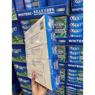 Kem đánh răng Crest complete Extra Whitening Scope - Mỹ