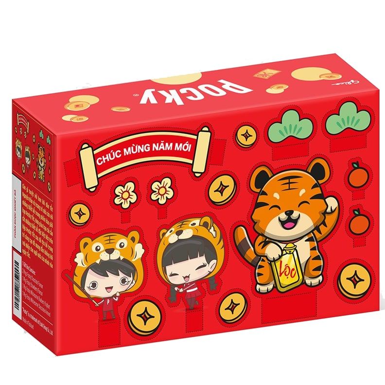 [Q.3] QUẬN 3 [HỎA TỐC] [TẾT 2022] [TẶNG LY] HỘP QUÀ TẾT GLICO POCKY 5 VỊ 190G POCKY CHOCOLATE POCKY HẠNH NHÂN