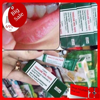 Kem bôi nhiệt miệng 🍅free ship🍅 kem trị nhiệt miệng trinolone oral paste thái lan