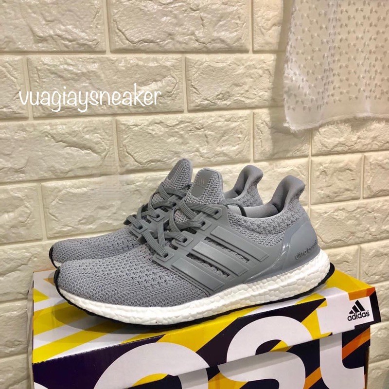 🔥 ẢNH THẬT 🔥 Giày thể thao ultra boost 4.0 xám