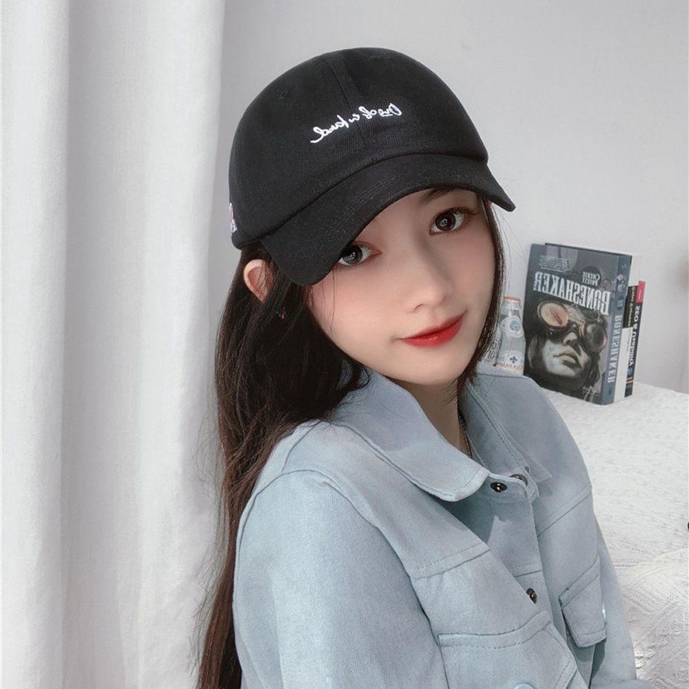 TWINKLE Mũ Lưỡi Trai Mềm Chống Nắng Phong Cách Hip Hop In Hình Trái Tim Cho Nam &amp; Nữ
