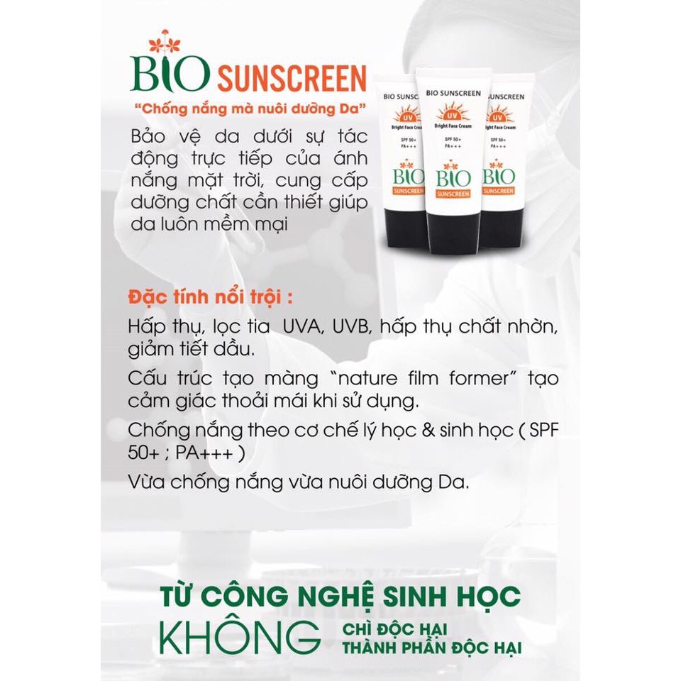 Kem chống nắng BIO SUN SCREEN