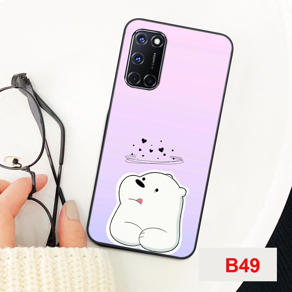 ỐP LƯNG OPPO A52/A92 MẪU GẤU NHIỀU MÀU CỰC XINH XẮN