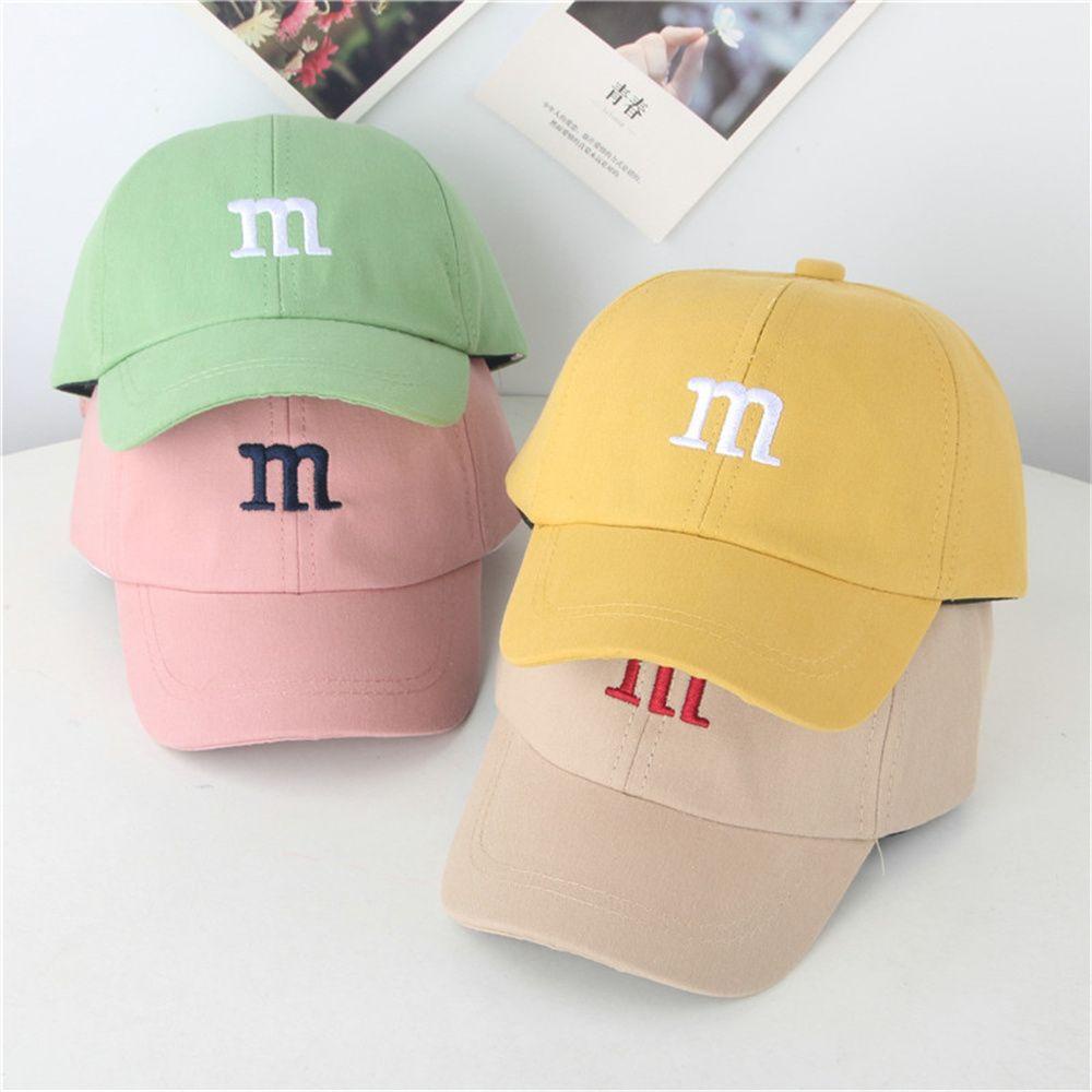 Nón Lưỡi Trai Trơn Màu Xinh Xắn Theo Phong Cách Xuân Hè Dành Cho Bé MIHAN1