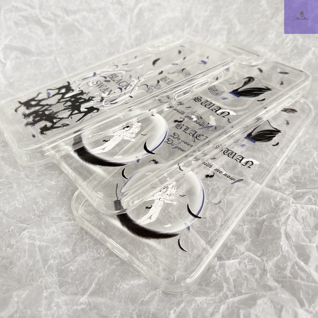 Ốp Điện Thoại TXT Enhypen Blackswan Chống Va Đập Kpop BTSS-613 TXT Cho Samsung HUAWEI OPPO VIVO XIAOMI