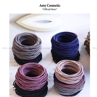 Set 100 dây cột tóc co giãn cột tóc cho bé