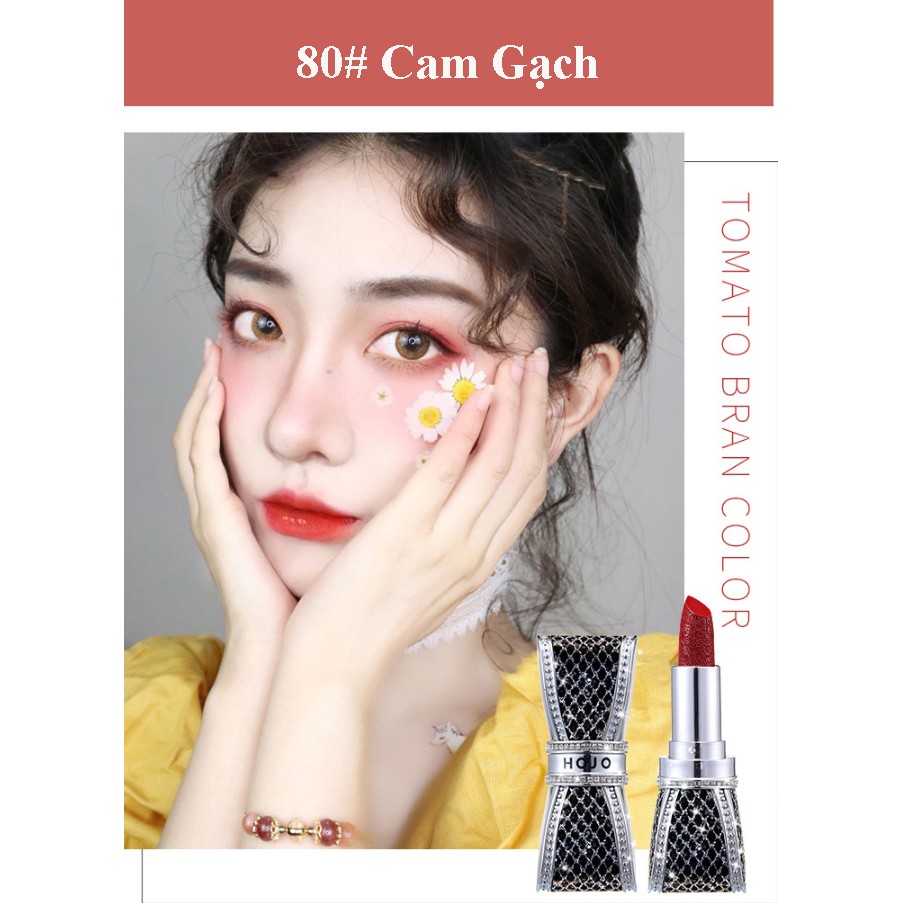 Son sáp HoJo Dimond Bow Butterfly- knot Lipstick hình nơ độc đáo hàng chính hãng hội địa Trung Ho Jo No.8047 | WebRaoVat - webraovat.net.vn