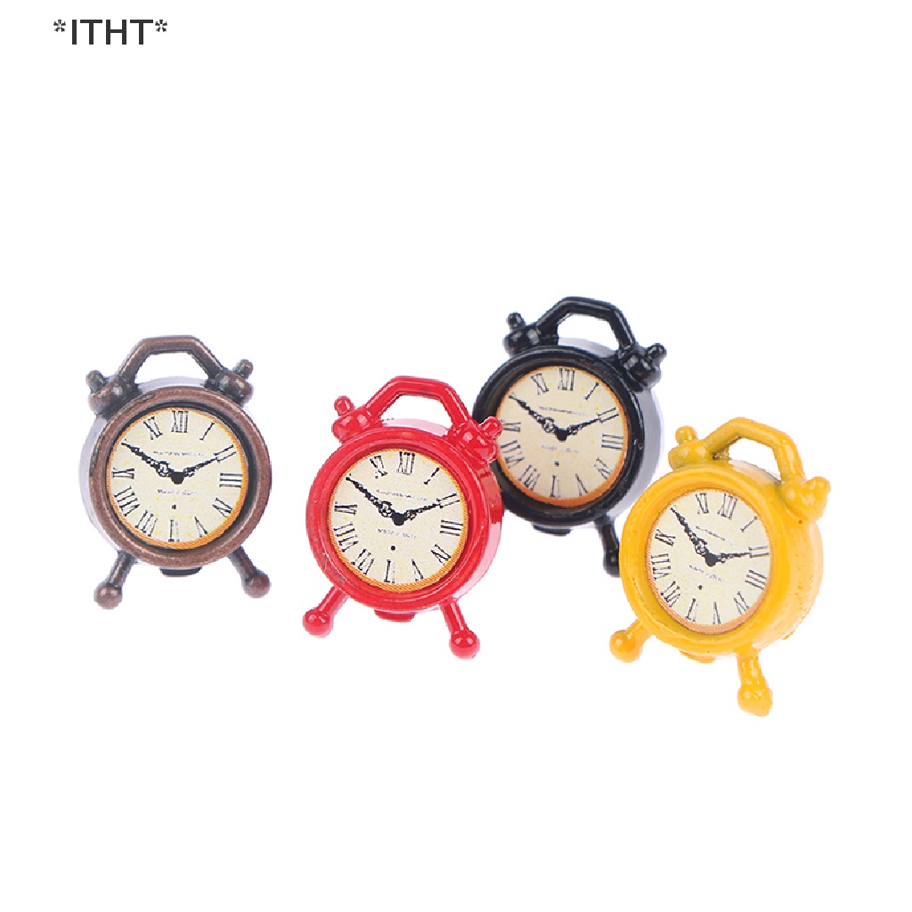 1 Đồng Hồ Báo Thức Tỉ Lệ 1: 12 Trang Trí Nhà Búp Bê