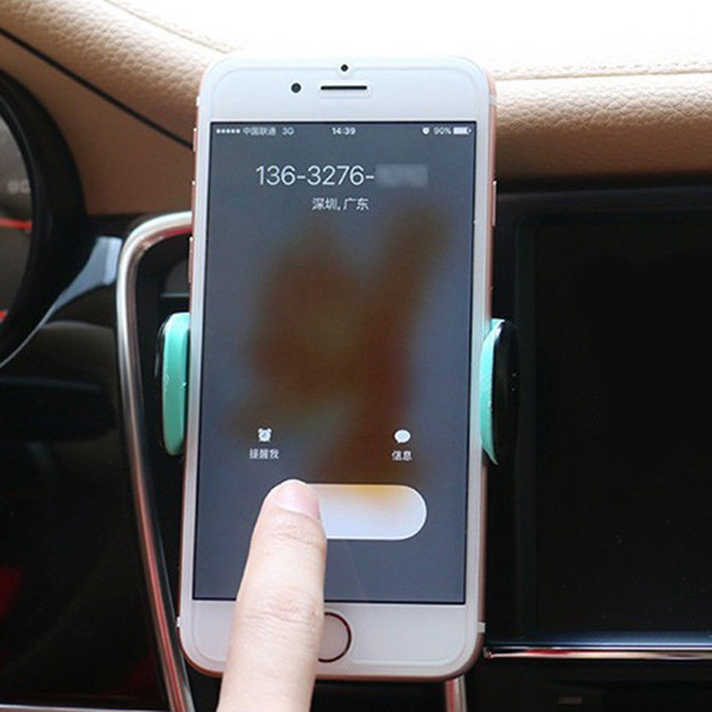 Giá đỡ điện thoại gắn lỗ thông gió xe hơi xoay 360 độ tiện lợi