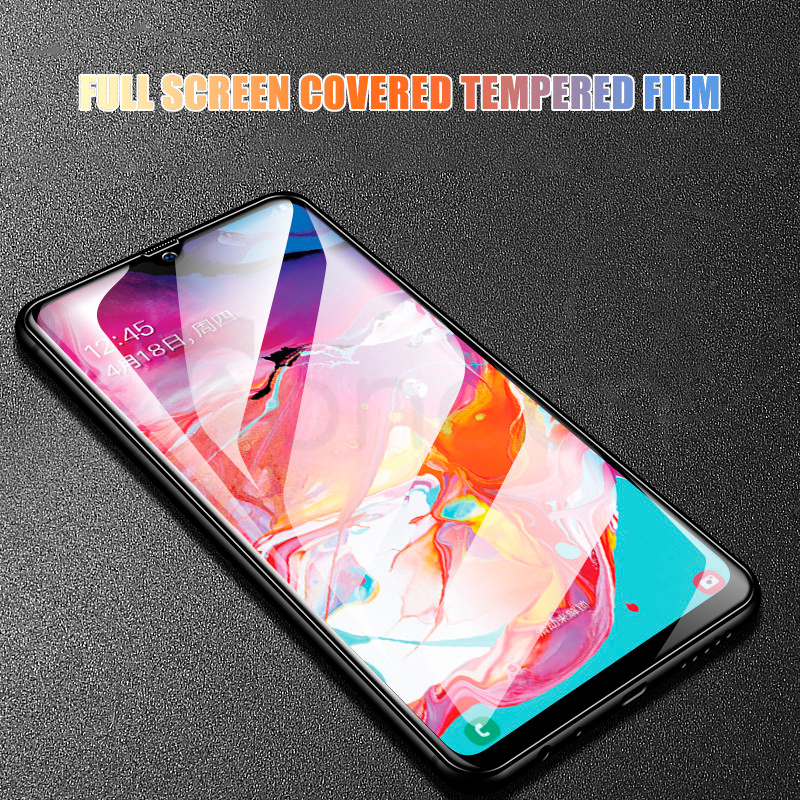 Kính Cường lực Full Màn 9D Huawei Nova 2i 3i 2 Lite 5T 7i Y6 2018 Y6 Pro 2019 Y7 Pro 2019 Y9 2019 Y9 Prime 2019 Y6P Y7A Tempered Glass Screen Protector Full Coverage Film Black