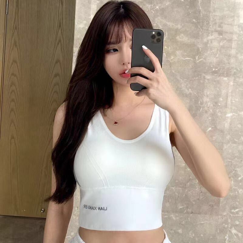 áo bra crotop tập gym nữ đan dây
