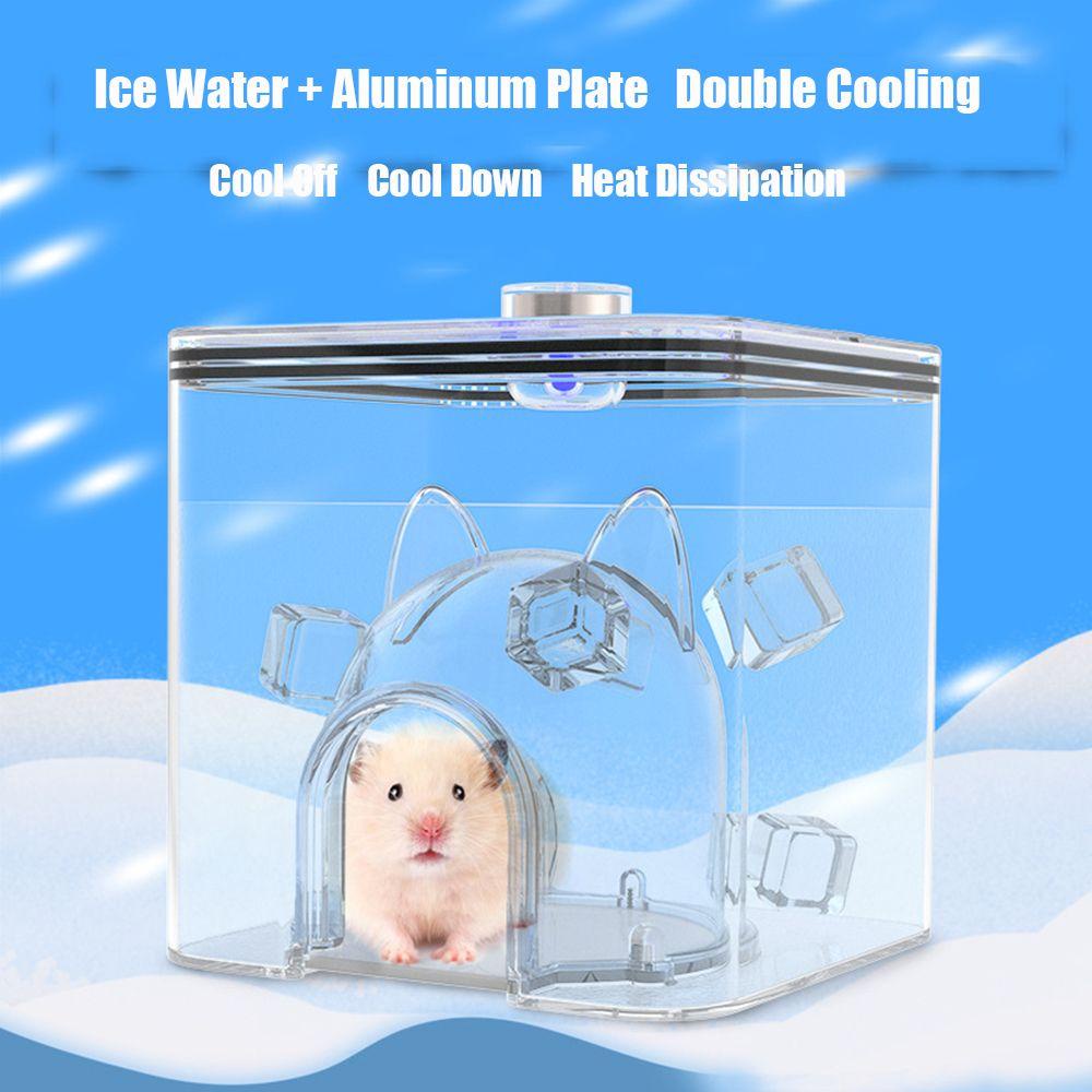 1 Tổ Làm Mát Có Đèn LED Cho Thú Cưng