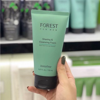 Sữa Rửa Mặt Dành Cho Nam Innisfree Forest For Men Deep Cleansing Foam