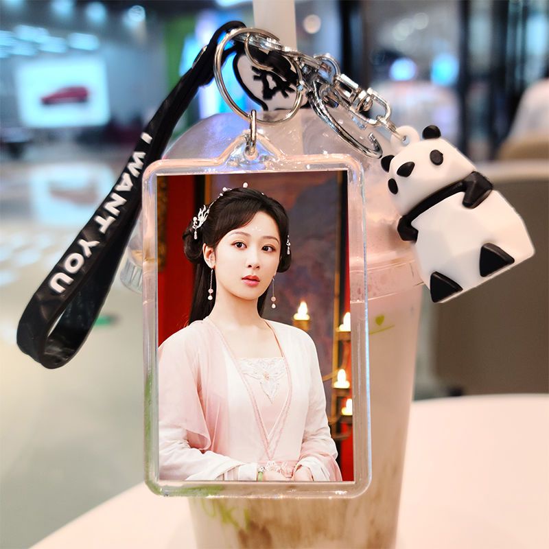 Cheng Yi Yang Zi Móc Chìa Khóa / Túi Xách Bằng acrylic