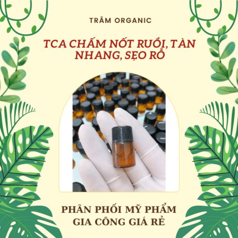 TCA 50% chấm tàn nhang, sẹo rỗ, nốt ruồi