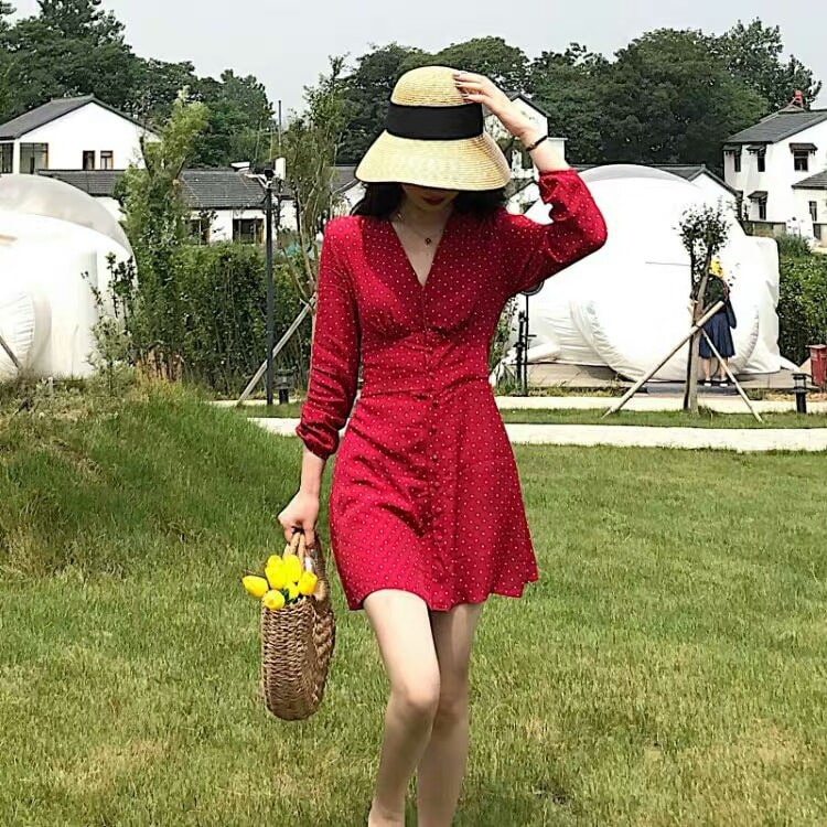 Váy Xòa vải Voan cho bạn gái