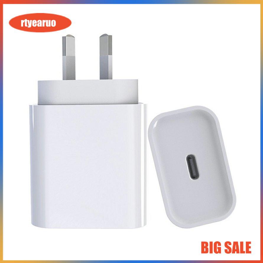 Travel Mobile Phone Charger Standard 18W Smart Charging Head For IPhone 12