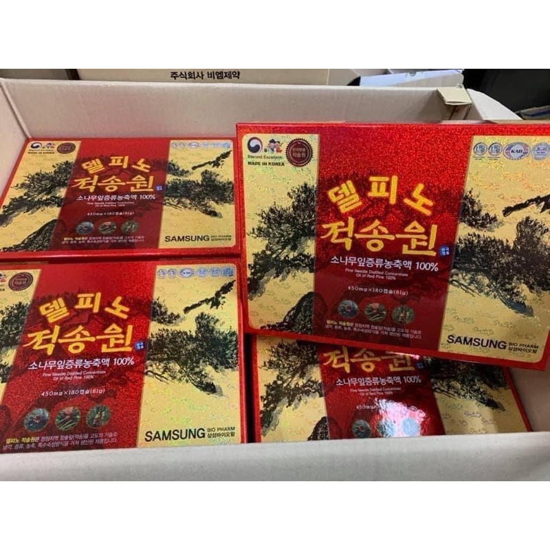 TINH DẦU THÔNG ĐỎ CAO CẤP DELPINOJEOKSONGWON