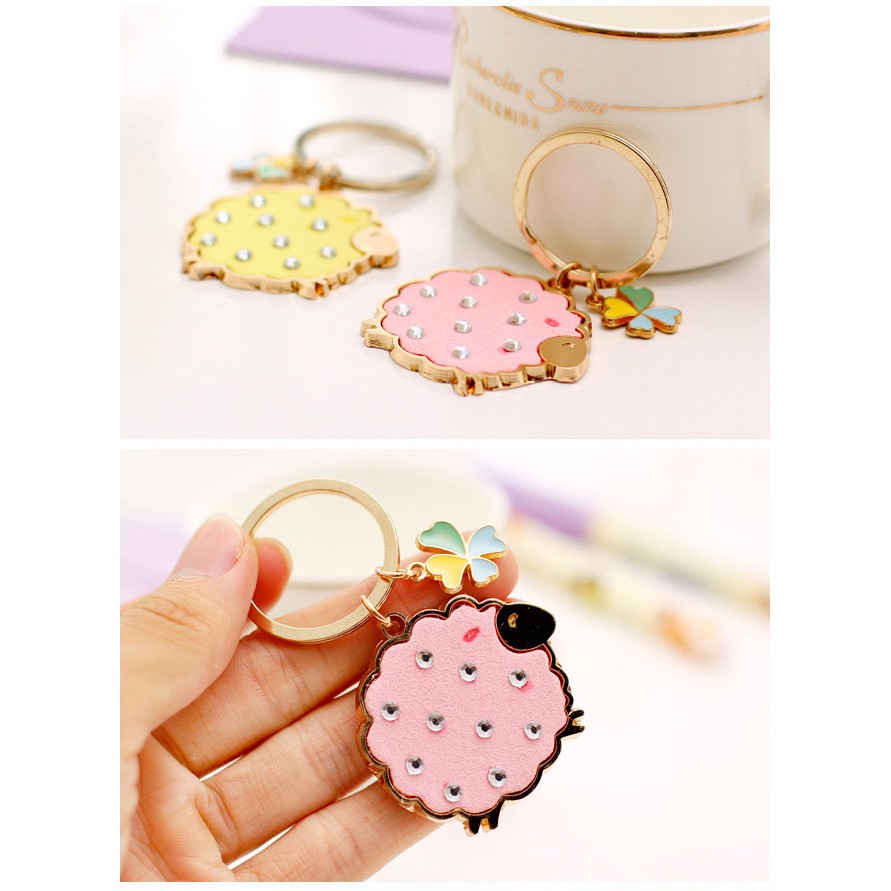 Móc chìa khóa cao cấp con cừu