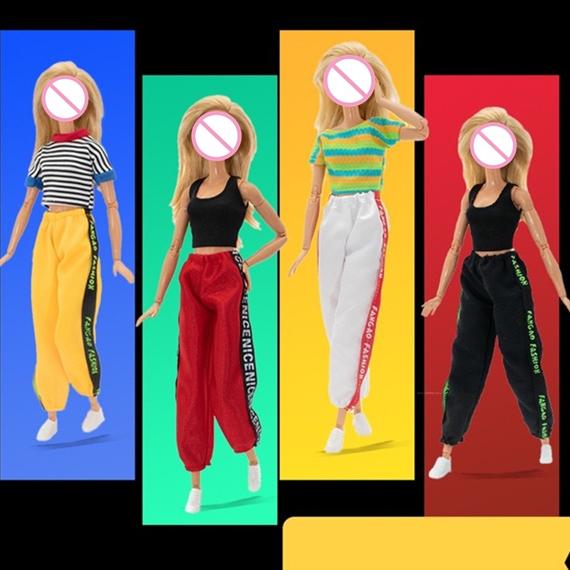 Bộ Quần Áo Thời Trang Handmade Cho Búp Bê 30CM Tỉ Lệ 1 / 6