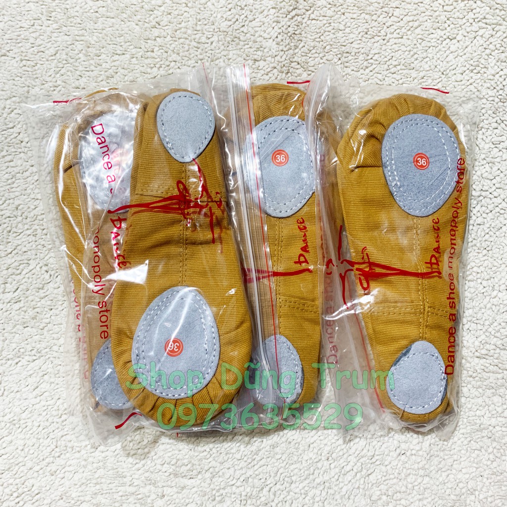 [CHẤT LƯỢNG] Giày bale múa, giày ballet màu da lạc đà | BigBuy360 - bigbuy360.vn