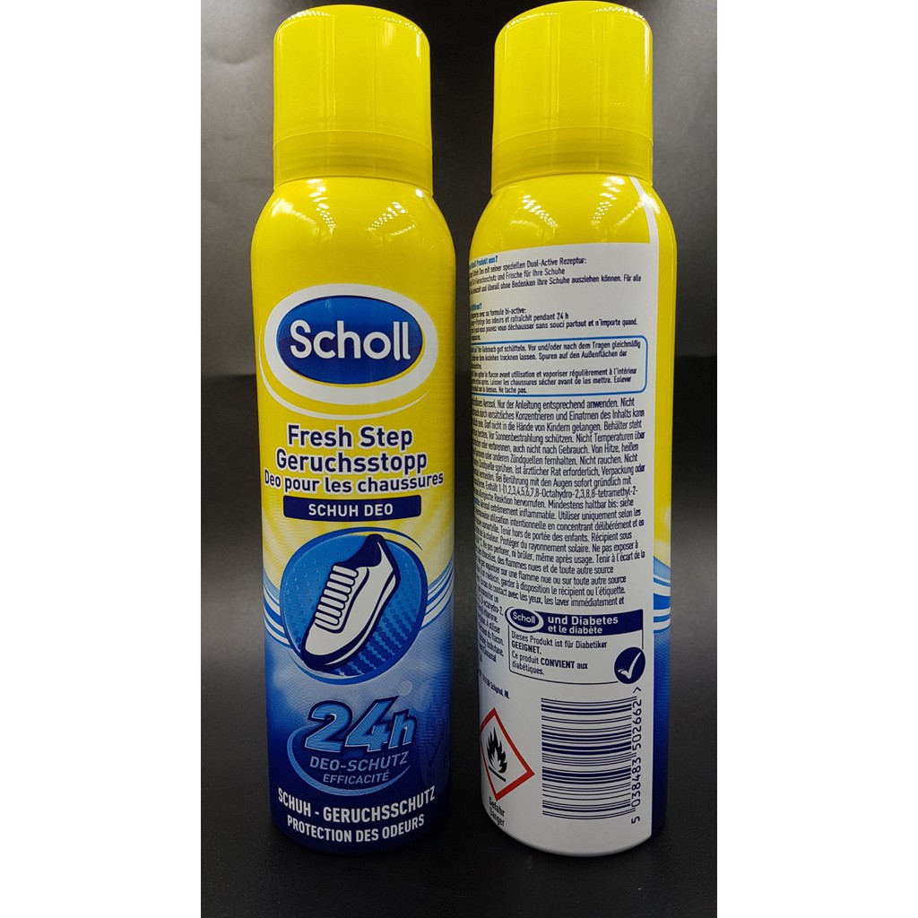 Xịt khử mùi hôi giầy Scholl 150 ml