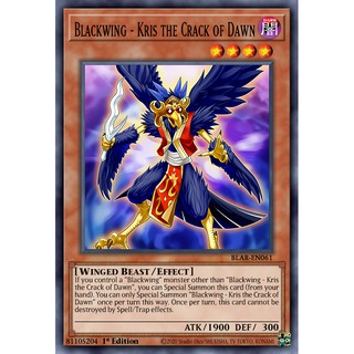 [ Bài Yugioh In ] Blackwing Deck 2021 ( Tháng 1 )