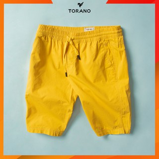 Quần short nam kaki, quần đùi nam lưng chun TORANO BK075, chất liệu mềm, mịn dễ mix đồ
