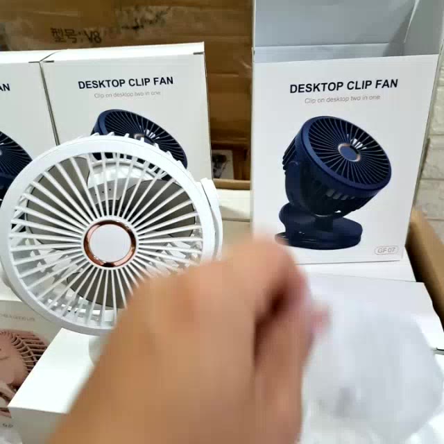 Quạt mini sạc điện 10000 mah quạt kẹp GF07 Thích hợp cho máy tính để bàn, trường học, văn phòng , xe đẩy cho bé | BigBuy360 - bigbuy360.vn