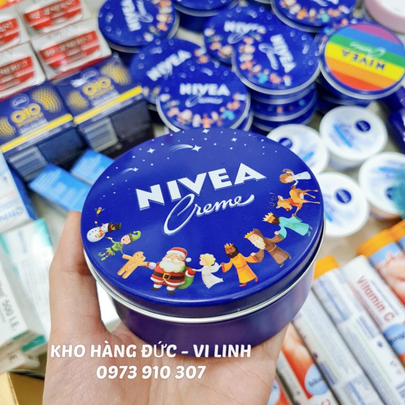 🇩🇪 Kem Dưỡng Da Nivea Creme 250ml/150ml/75ml/30ml nội địa Đức