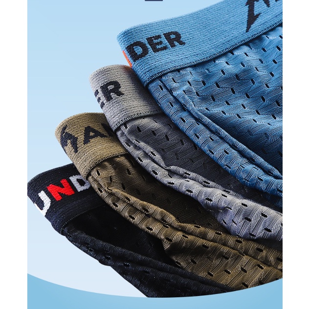 Quần sịp nam, sịp đùi cotton nam chất thun lạnh co giãn 4 chiều, quần lót đùi nam mặc là mê - ADam Man.