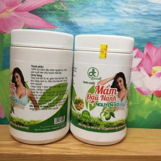 Mầm đậu nành nguyên xơ