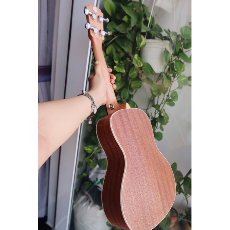 Đàn ukulele Tayste khuyết gỗ xịn-Tặng đủ phụ kiện bao đàn