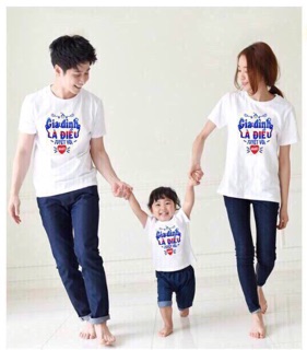 Combo 3 áo gia đình 180k