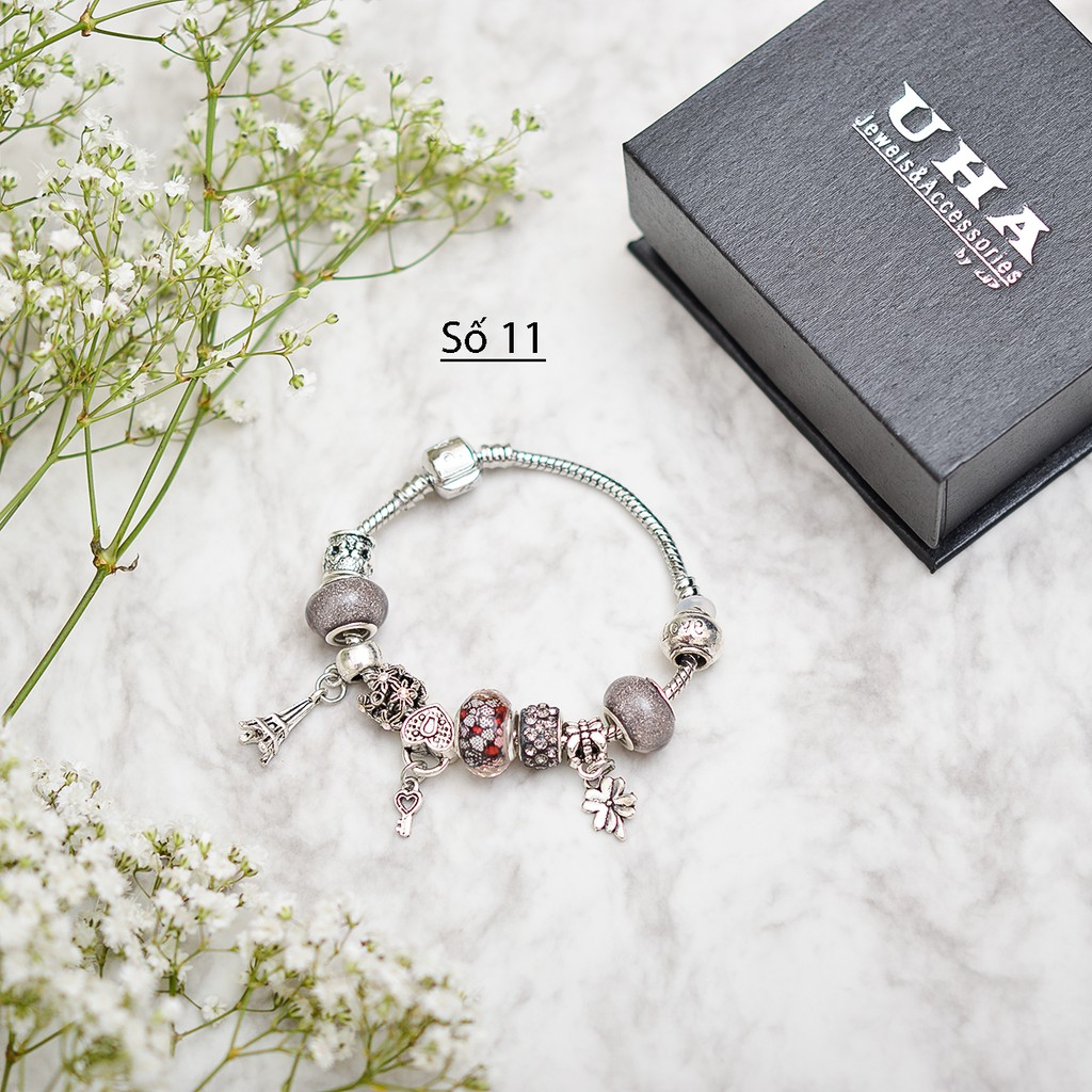 Vòng Đeo Tay Trang Trí UHA - Vòng Dream Catcher Xinh Xắn Dành Cho Nữ