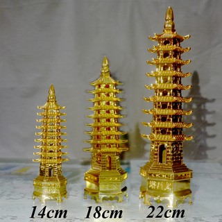 Tháp Văn Xương phong thủy 9 tầng-Cầu công danh học hành thi cử