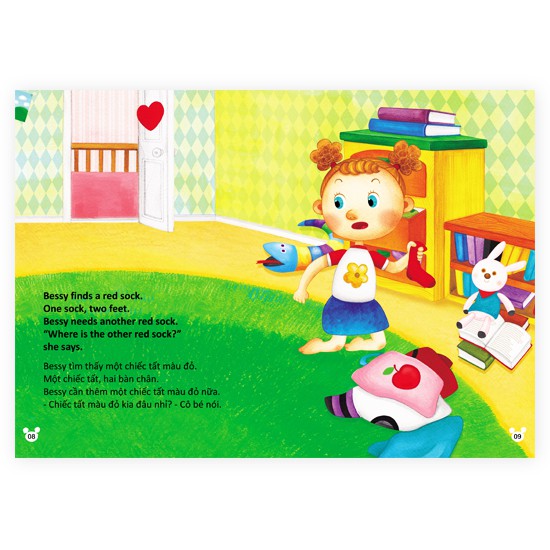 Truyện tranh song ngữ - Bessy Bừa Bộn | BigBuy360 - bigbuy360.vn