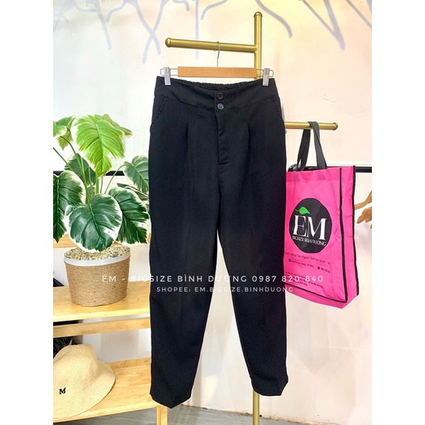 QUẦN TÂY BIGISZE LƯNG CAO 2 Nút 60-100kg | BigBuy360 - bigbuy360.vn