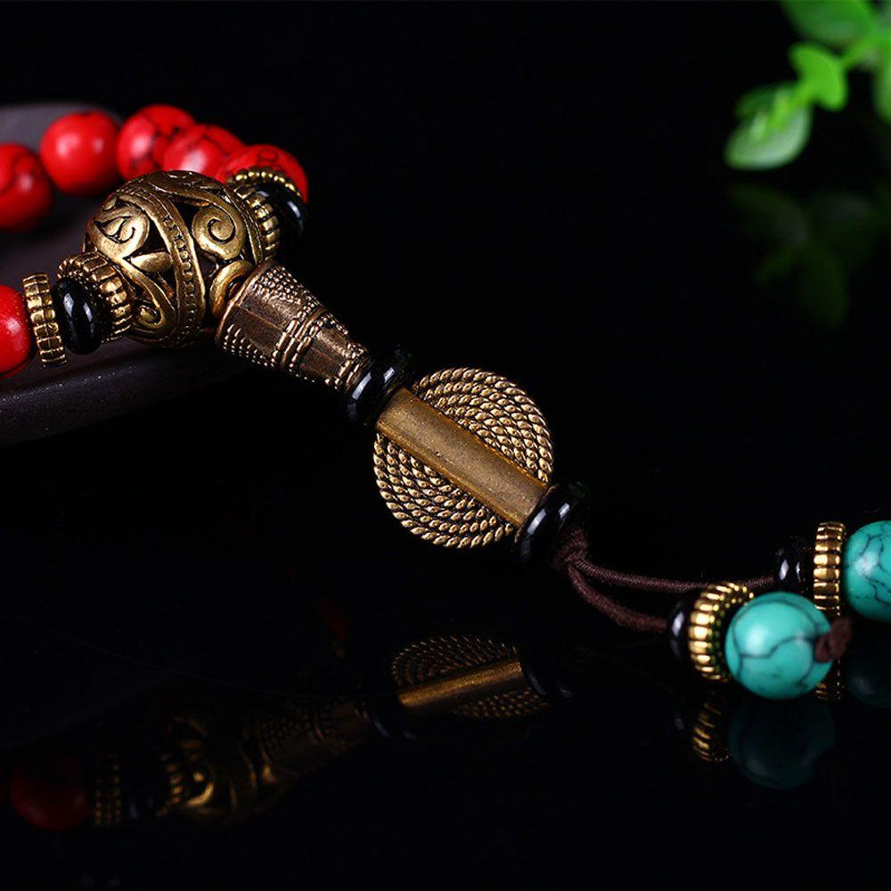 WATTLE Set 108 Vòng Tay Đính Đá Ngọc Lam Dễ Sử Dụng Thời Trang