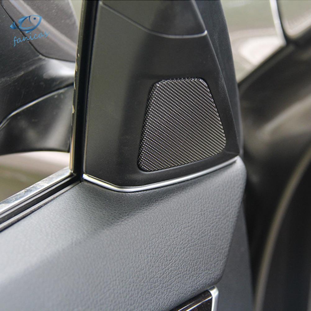 Set 2 Viền Trang Trí Loa Cho Xe Ô Tô BMW 5 Series F10 2011-2013