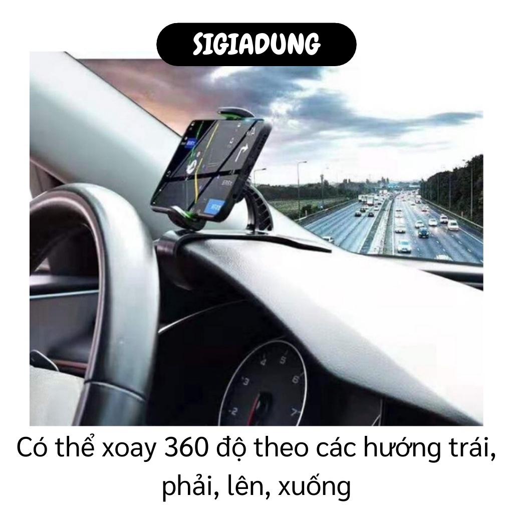 [SGD] Giá Đỡ Điện Thoại - Giá Đỡ Điện Thoại Trên Ô Tô Có Đế Kẹp Silicon, Xoay 360 Độ 6260