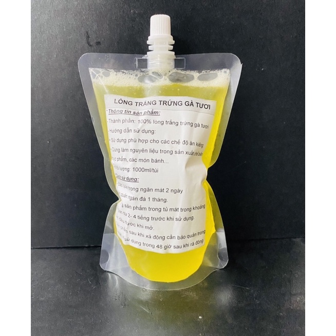 Lòng trắng trứng gà tươi