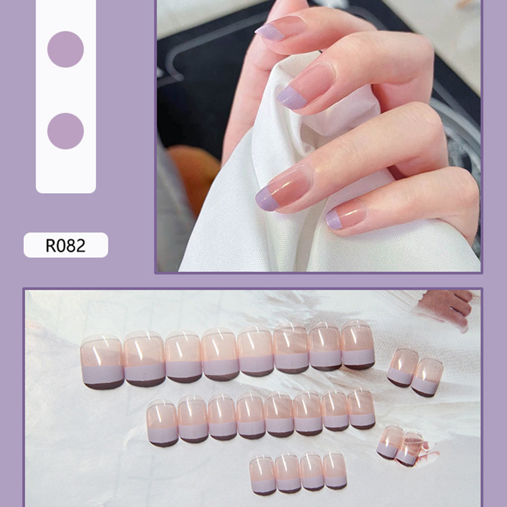 (Hàng Mới Về) Set 24 Miếng Dán Trang Trí Móng Tay Nghệ Thuật Chống Nước Tiện Dụng