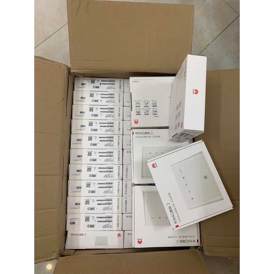 Bộ phát Wifi 3G/4G LTE Huawei B311-221 tốc độ 150Mbps - Hỗ Trợ 32 User - 1 WAN/LAN 1Gb